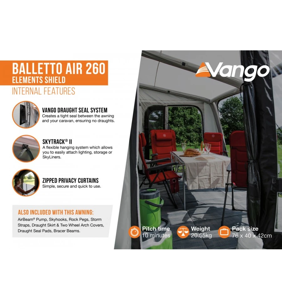 Vango Balletto Air 260 Elements Shield Wohnwagenvorzelt 5 Vango Balletto Air 260 Elements Shield Wohnwagenvorzelt – Bild 5