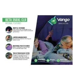 Vango Beta 350XL CLR Campingzelt -Camping-ausrüstung Verkäufe 2024 8057257 1280x1280