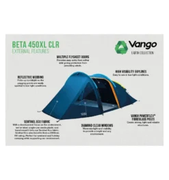 Vango Beta 450XL CLR Campingzelt -Camping-ausrüstung Verkäufe 2024 8057263 1280x1280