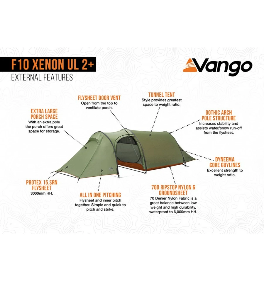 Vango F10 Xenon UL 2 Plus Trekkingzelt 15 Vango F10 Xenon UL 2 Plus Trekkingzelt – Bild 15