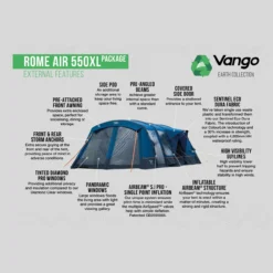 Vango Rome Air 550XL Package Familienzelt -Camping-ausrüstung Verkäufe 2024 8061030 1280x1280
