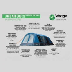 Vango Joro Air 600XL Sentinel Eco Dura Package Familienzelt -Camping-ausrüstung Verkäufe 2024 8061051 1280x1280