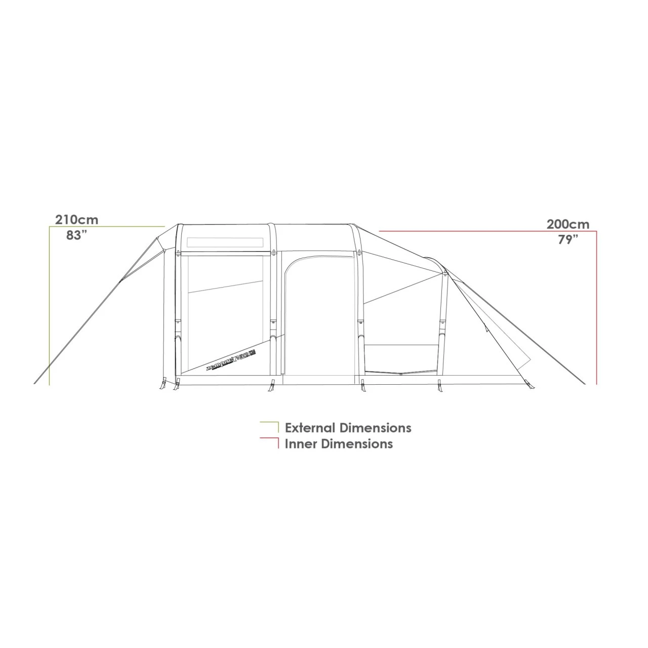 Zempire Evo TM V2 Familienzelt 7 Zempire Evo TM V2 Familienzelt – Bild 7