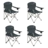 Outwell SET Aus 4x Catamarca XL Faltstuhl Night Blue