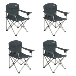 Outwell SET Aus 4x Catamarca XL Faltstuhl Night Blue