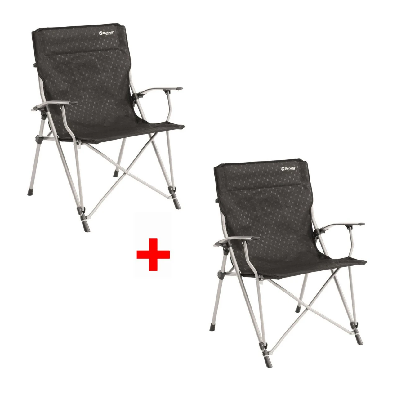 Outwell SET Aus 2x Goya XL Faltstuhl Black 1 Outwell SET Aus 2x Goya XL Faltstuhl Black