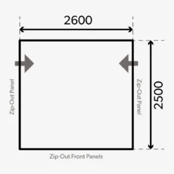 Dometic SET Rally AIR All-Season 260 S Inkl. Teppich, Unterlage, Andruckstangenset Und Elektrischer Pumpe -Camping-ausrüstung Verkäufe 2024 rally 260 zeichnung 1280x1280